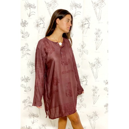 Kurta de mujer con tela India 