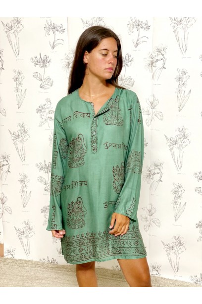 Kurta de mujer con tela India