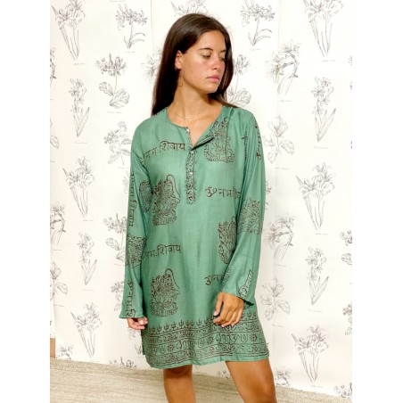 Kurta de mujer con tela India