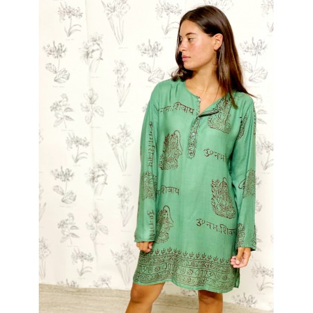 Kurta de mujer con tela India