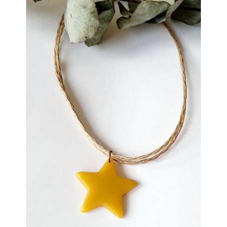 Collar tipo gargantilla star de colores 