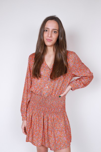 Vestido corto Valeria de...