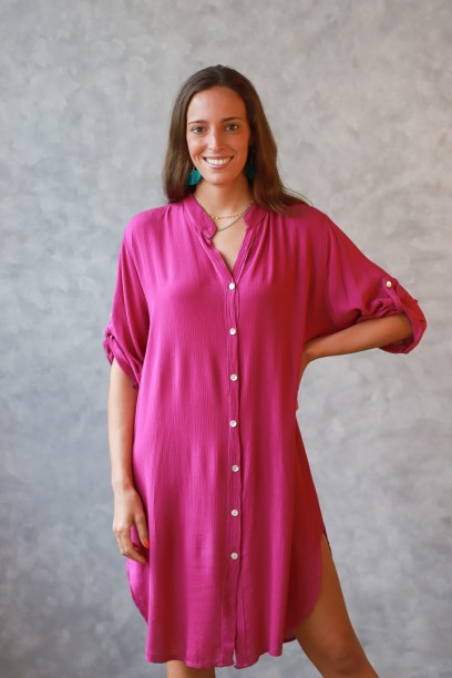 Vestido camisero tipo...