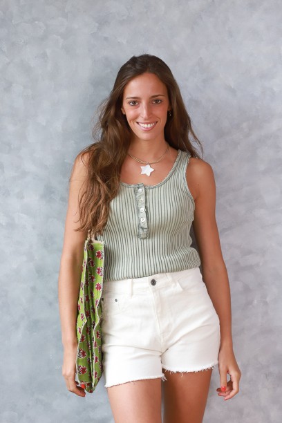 Top verde de mujer de...