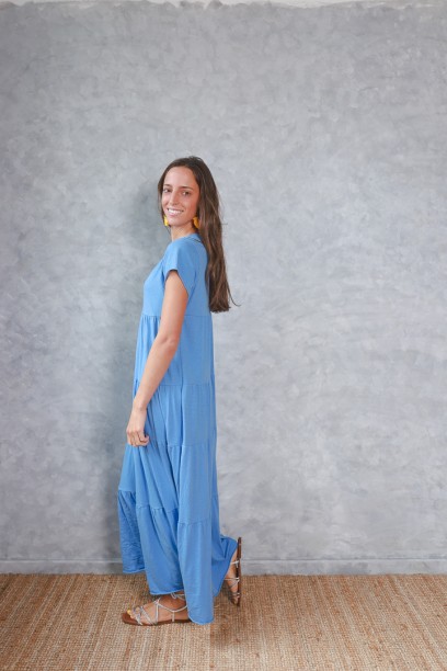 Vestido oversize de algodón...