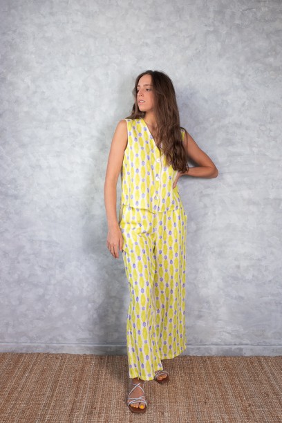 Pantalón estampado Menorca...