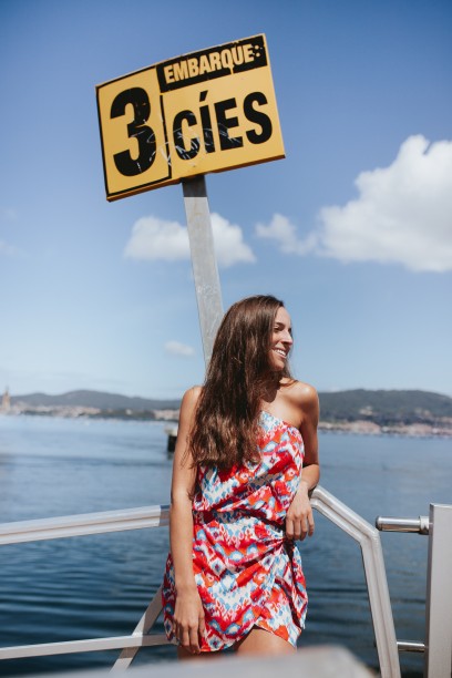 Minifalda estampada Mahón