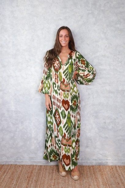 Vestido Boracay estampado...
