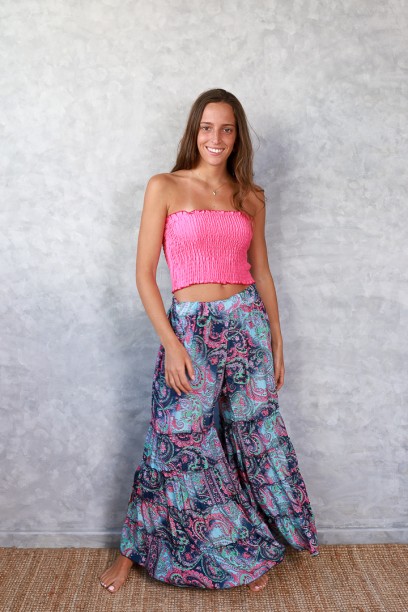 Pantalón con volante...