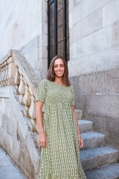 Vestido Sálvora nido de...