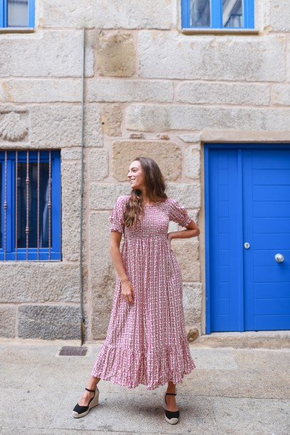 Vestido Sálvora nido de...