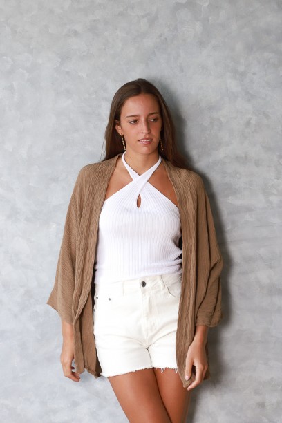 Top halter Canido con tira...