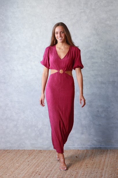 Vestido cut out Marbella de...