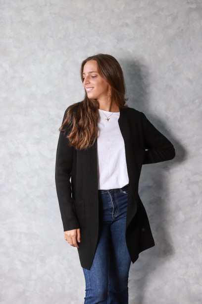 Chaqueta  con bolsillos...