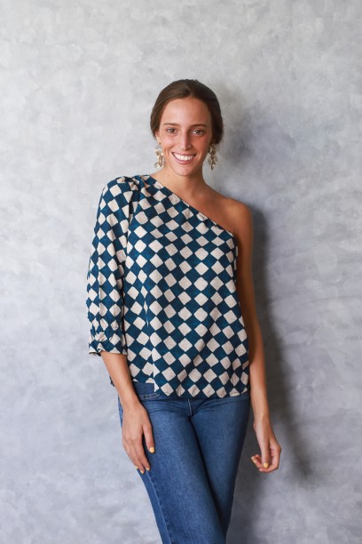 Blusa Monteferro estampada...