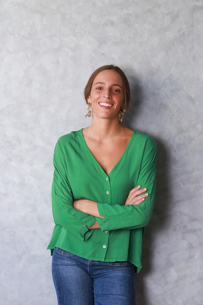 Camisa de mujer paula verde