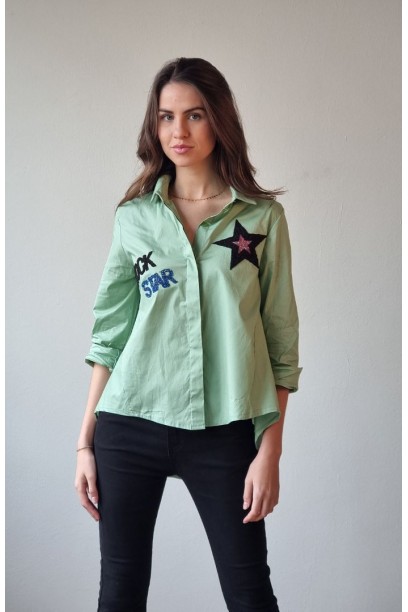 Camisa de mujer rock star...