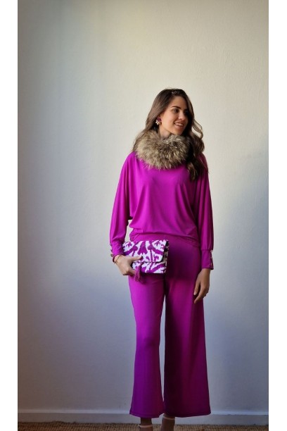 Pantalón fluido culotte...