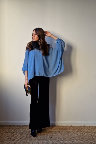 Blusa oversize Madrid tipo...