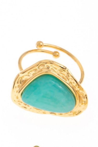 Anillo ajustable de piedras...