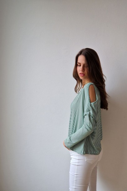 Camiseta tipo oversize de...