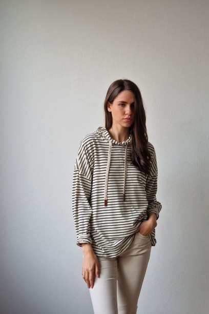 Sudadera oversize con...