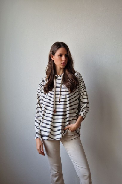 Sudadera oversize con...