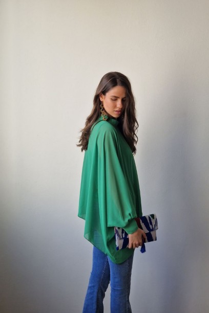 Blusa oversize Madrid color...