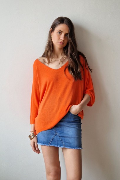 Jersey finito naranja