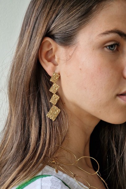 Pendientes acero formas