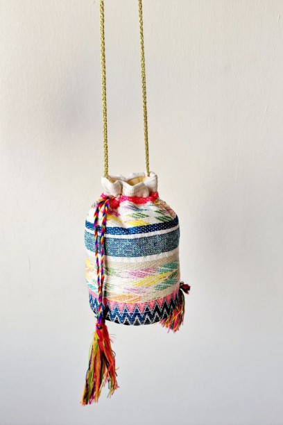 Bolso bombonera multicolor...
