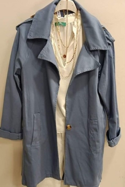 Parka tipo gabardina de...