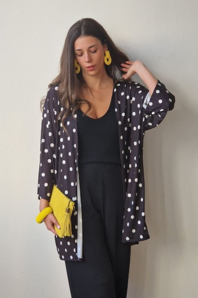 Kimono de lunares