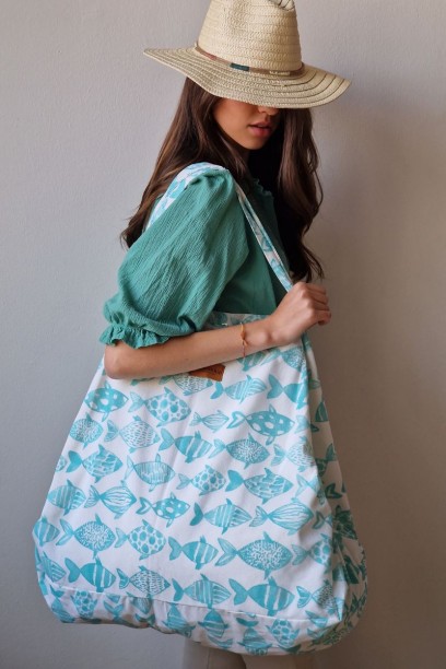 Bolsa de playa estampado...