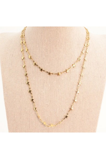 Collar acero extra largo...