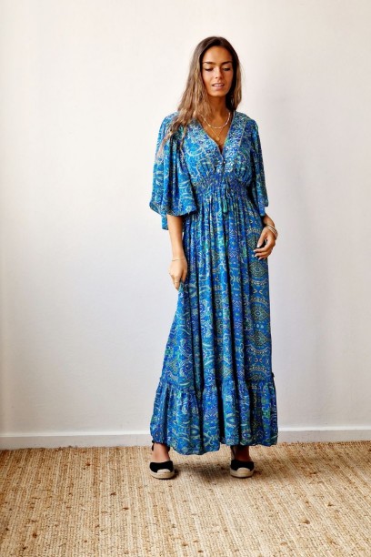 Vestido Carlota estampado...