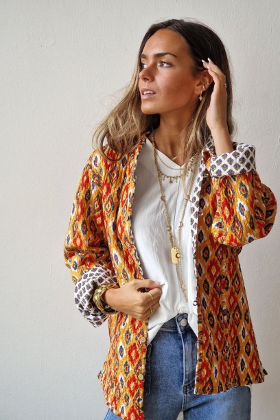 Chaqueta reversible con...