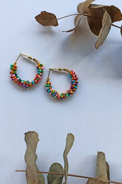 Pendientes de acero con...