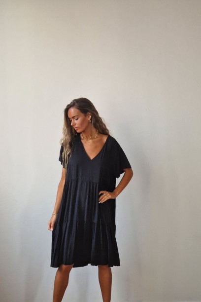 Vestido oversize corto...