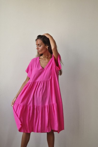 Vestido oversize corto...