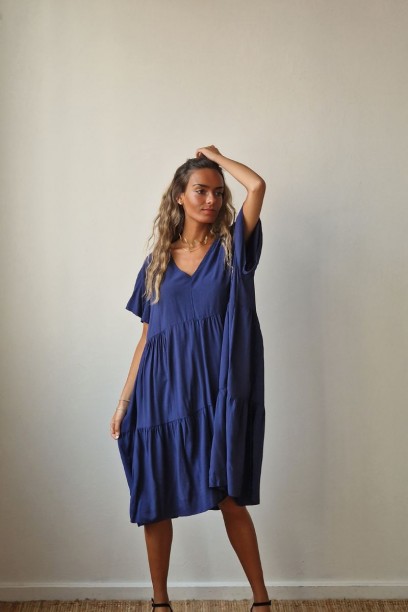 Vestido oversize corto...