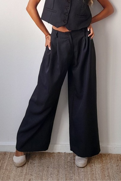 Pantalón de traje en color...