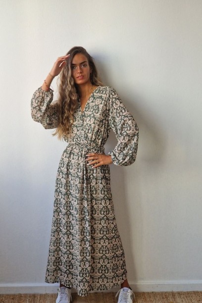 Vestido oversize gasa...