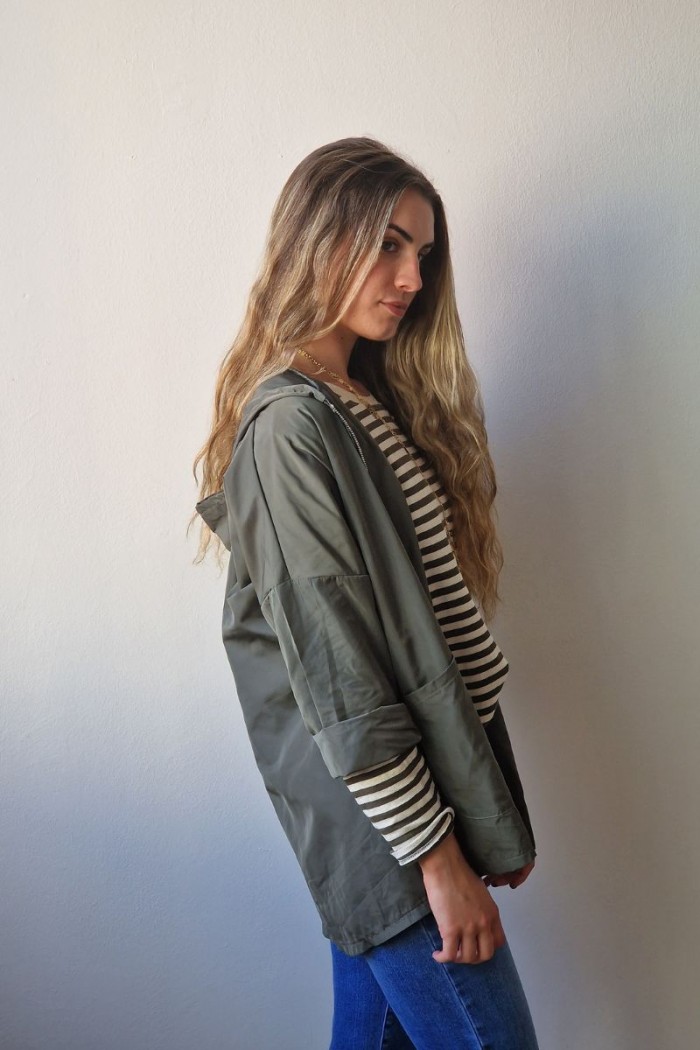 Chaquetas de online color verde
