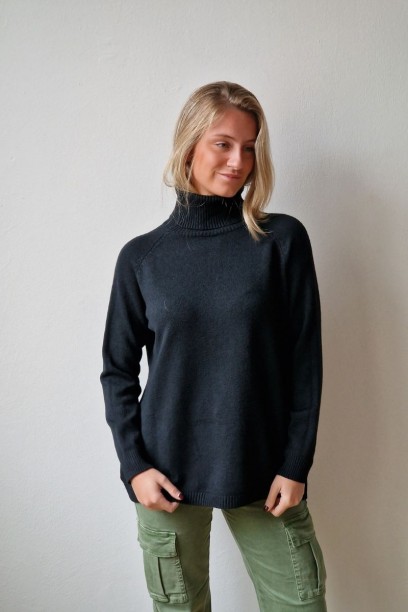 Jersey oversize negro de...