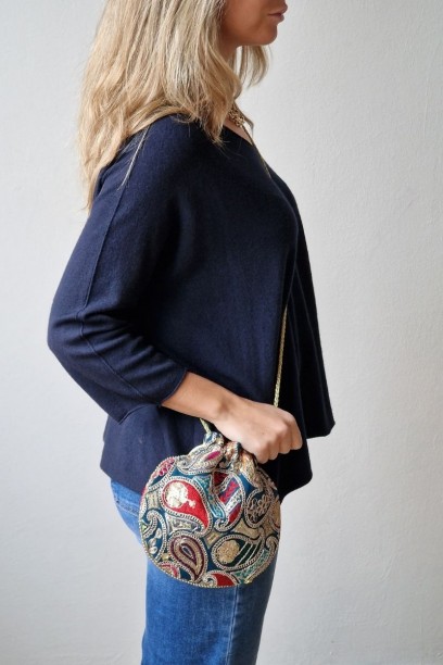 Bolso bombonera estampado...