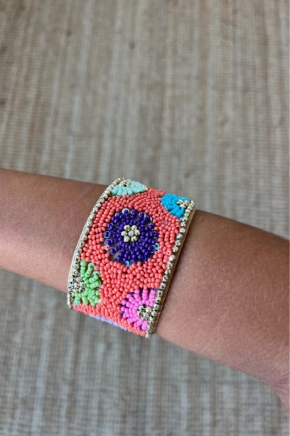 Brazalete ajustable naranja...